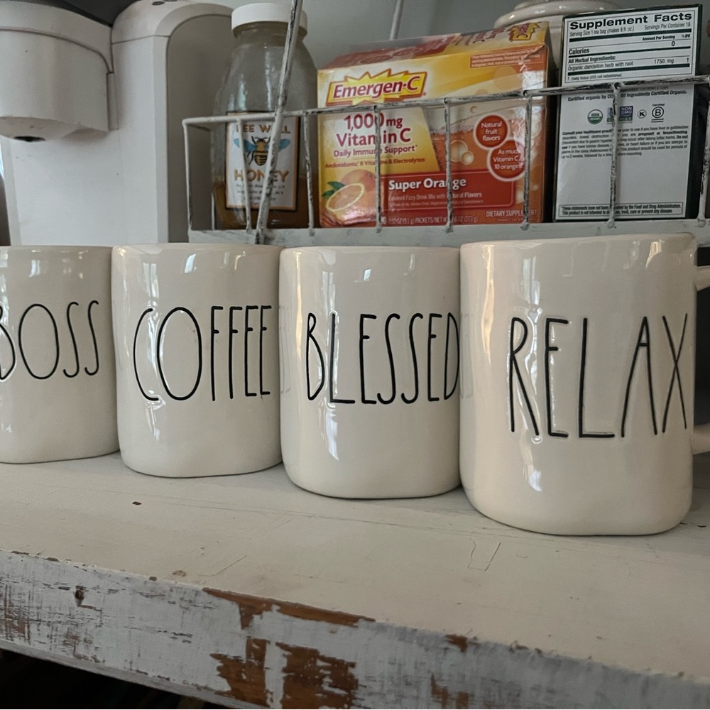 3/$15 Rae Dunn mugs